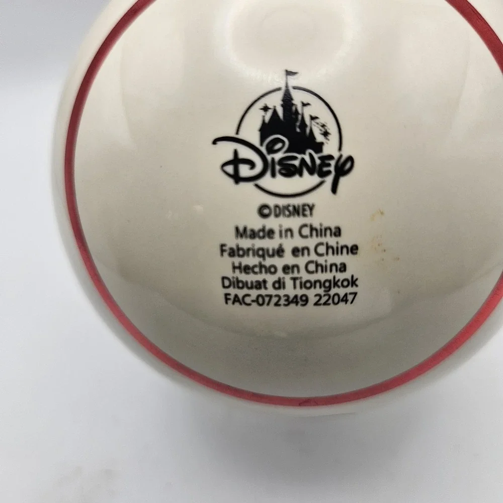 Disney Mickey & Minnie Mouse Santa's Little Helpers Ceramic Holiday Ornament